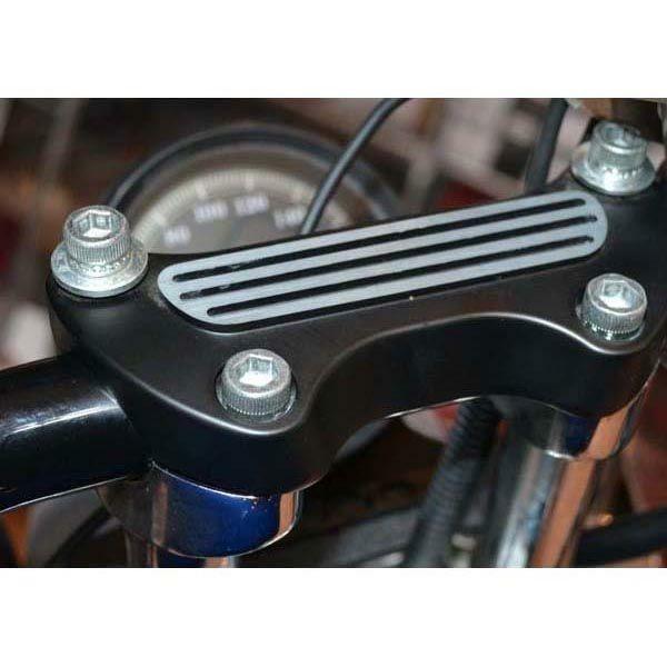 ハーレー プルバックライザー 4.5インチ高 クローム 1インチハンドル