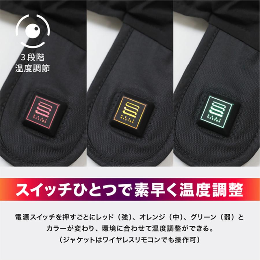 セールプライス ヒートインナー電熱ジャケット URBAN 7AMP WOMANサイズ