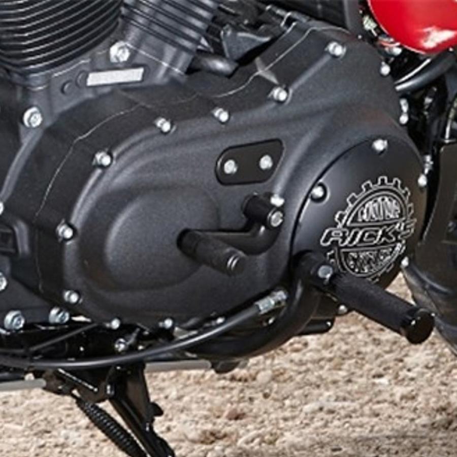 Ricks Motorcycles ナールデザイン・ハーレー用シフトペグ ブラック 