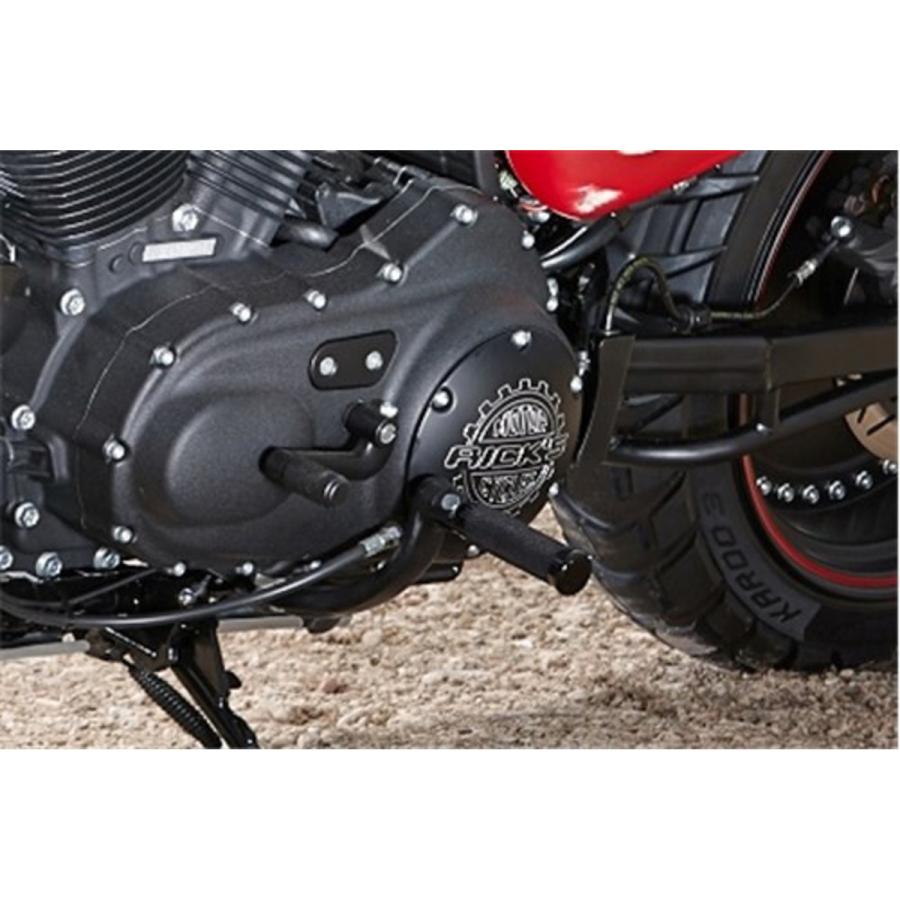 Ricks Motorcycles ナールデザイン・ハーレー用シフトペグ ブラック 