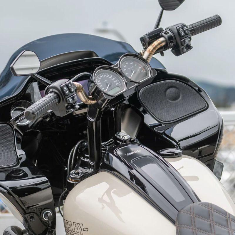 アレンネス WELDEDステンレス MXハンドルバー 2024以降 ツーリング、2025以降 ソフテイル | 