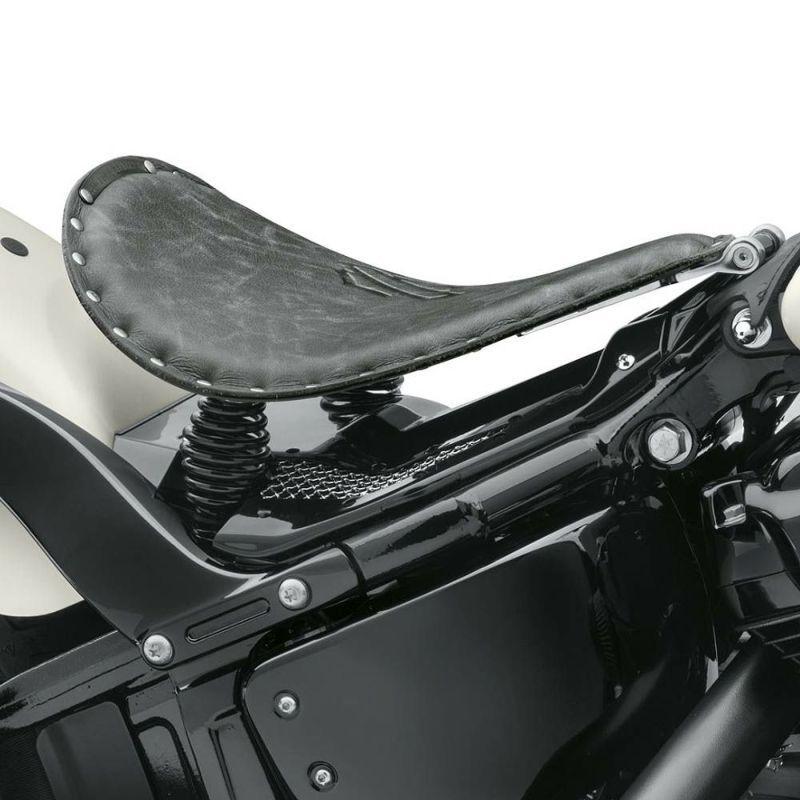 ハーレー ダビッドソン ボバー ソロサドル ディストレストブラックレザー 52000320