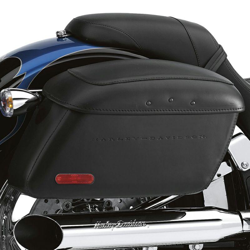 ハーレー純正　サドルバッグ ハーレー純正 リジッド・レザーカバー・ロッキング・サドルバッグ