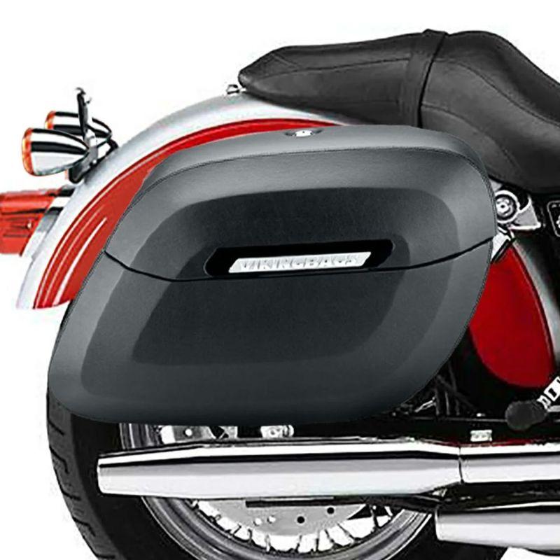 Viking Bags Lamellar Raven エクストララージ サドルバッグ 36L