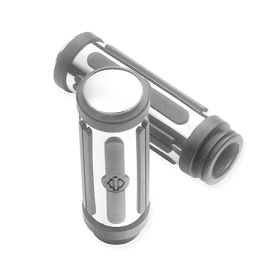 純正 クローム ラバー ハンドグリップ スモール 電子制御スロットル 08