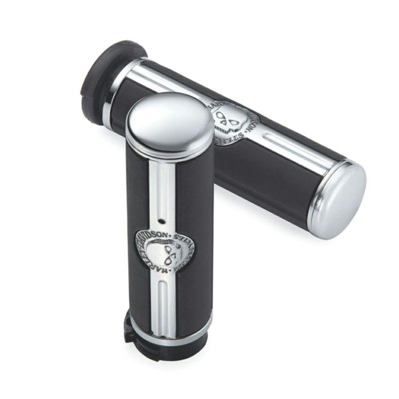 ハーレー　純正品　カスタムグリップ　HD 美品　ツーリング　電スロ　FLXH ハーレー 純正品 グリップ 中古品】Harley-Davidson ハーレー純正