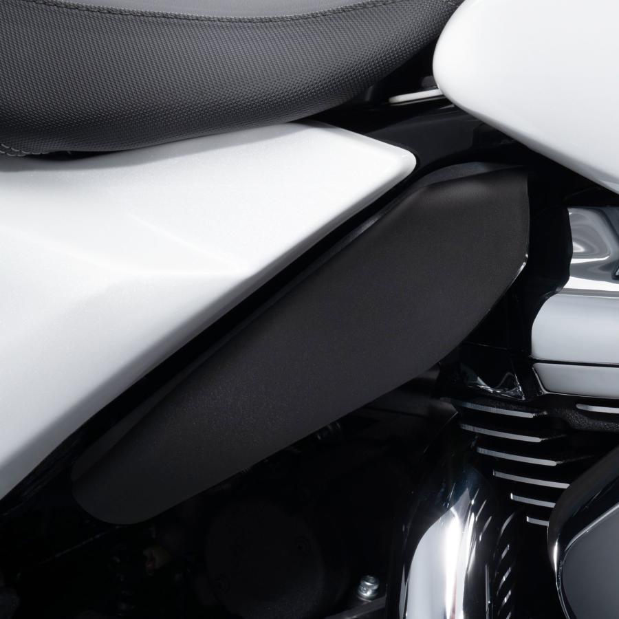 ハーレー純正 ミッドフレーム・エアデフレクター (ブラック) 【ロード
