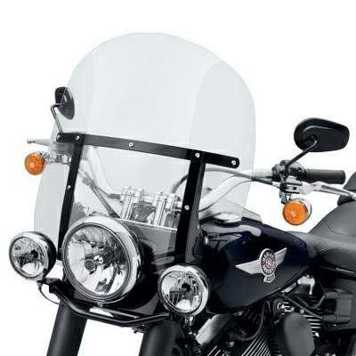 ハーレー純正 デタッチャブル・キングサイズ・ウインドシールド 457mm  