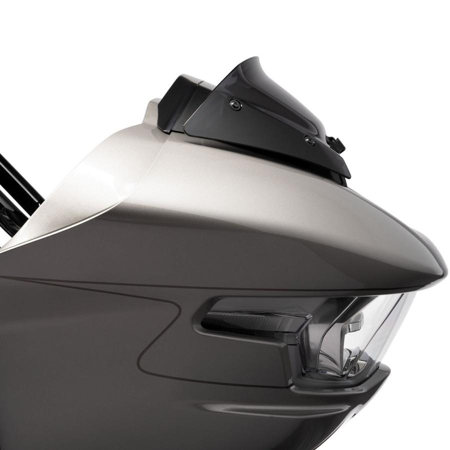 ハーレー純正 4.5インチ・Wind Splitter ウィンドシールド (ダーク