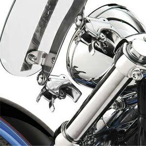 ハーレー純正 クイックリリース・コンパクト・ウインドシールド グロス