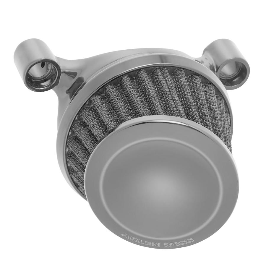 Arlen Ness MINI22 エアクリーナーキット ブラック ツインカム 