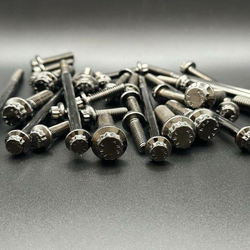 M8ソフテイル、ダイナ シフトリンケージ ARPボルトキット ブラック