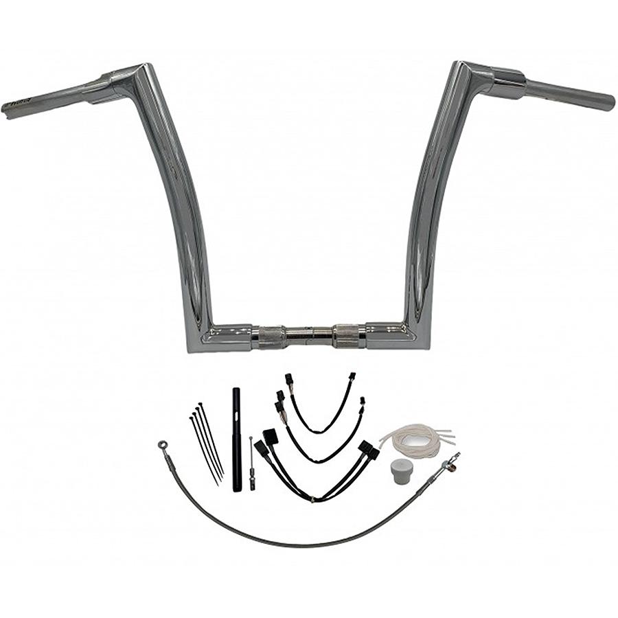 ハーレー ロードキングスペシャル 1.5インチ フラットトップ ハンドル