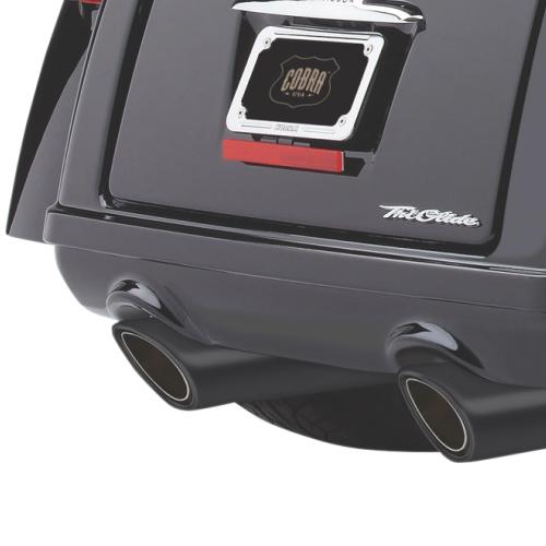 COBRA 909 スリップオンマフラー ブラック FLHTCUTG : HD-PARTS