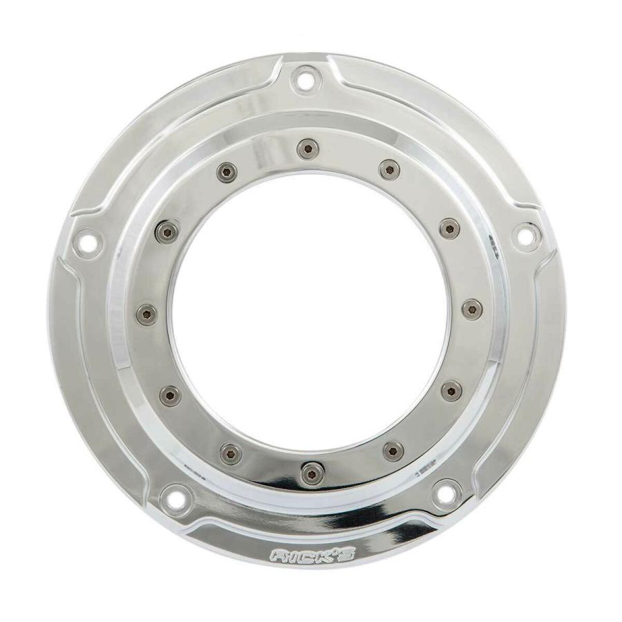 Ricks Motorcycles Porthole・ツーリング用ダービーカバー ロゴ無し ポリッシュ