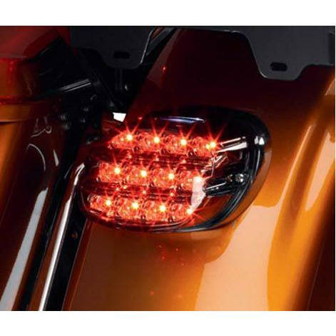 ハーレー純正 レイダウン LEDテールライト スモーク ナンバー灯 ハーレー純正 レイダウン LEDテールライト スモーク ナンバー灯