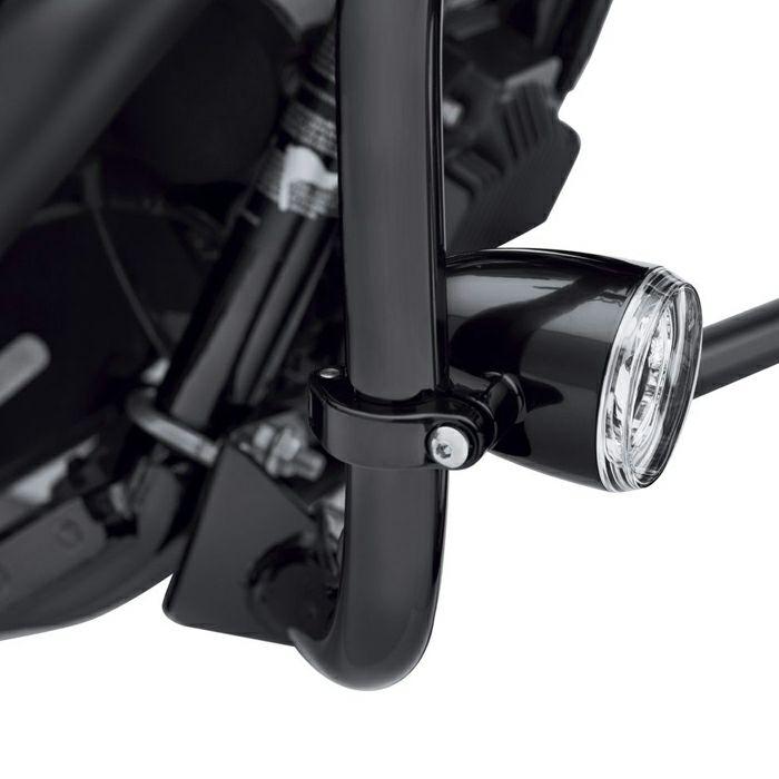 ハーレー純正 LEDフォグランプ エンジンガードクランプキット グロス