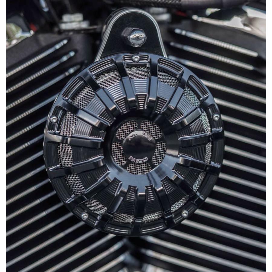 100 の保証 Arlen Ness 15 Spoke ビレット ホーンキット ブラック 気質アップ Kuljic Com