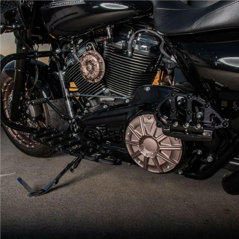 アレンネス 10 Gauge ダービーカバー チタニウム : HD-PARTS ハーレー
