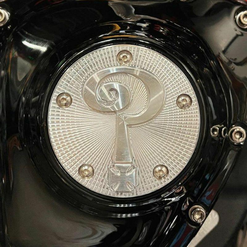 Question Mark タイマーカバー ポリッシュ Indian Larry Motorcycles