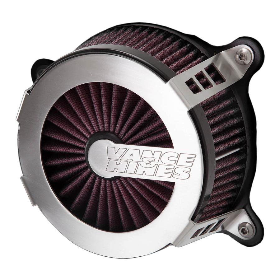 てて VANCE&HINES 70369 VO2 Cage Fighter エアークリーナー 1991〜2021