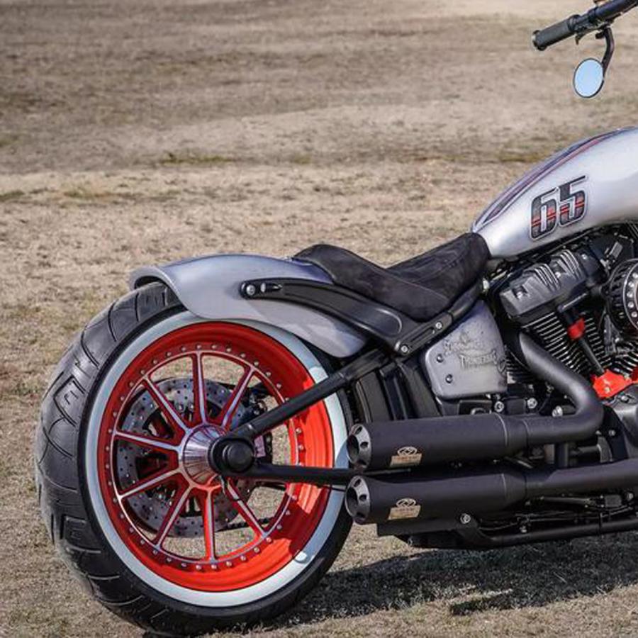 Thunderbike リアフェンダー Shorty 180mmタイヤ用 M8ソフテイル : HD