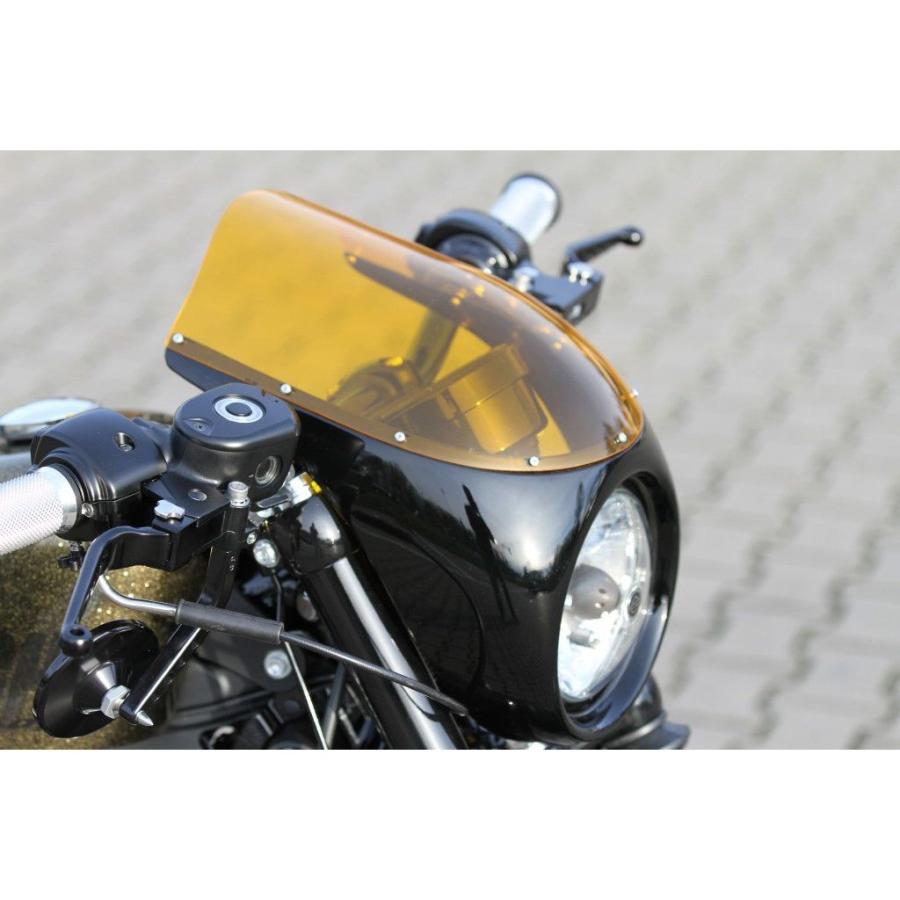 Thunderbike カフェレーサー・フェアリング イエローシールド : HD