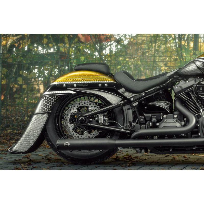 2000〜2017 ソフテイル 7.5インチ エクステンド・リアフェンダー