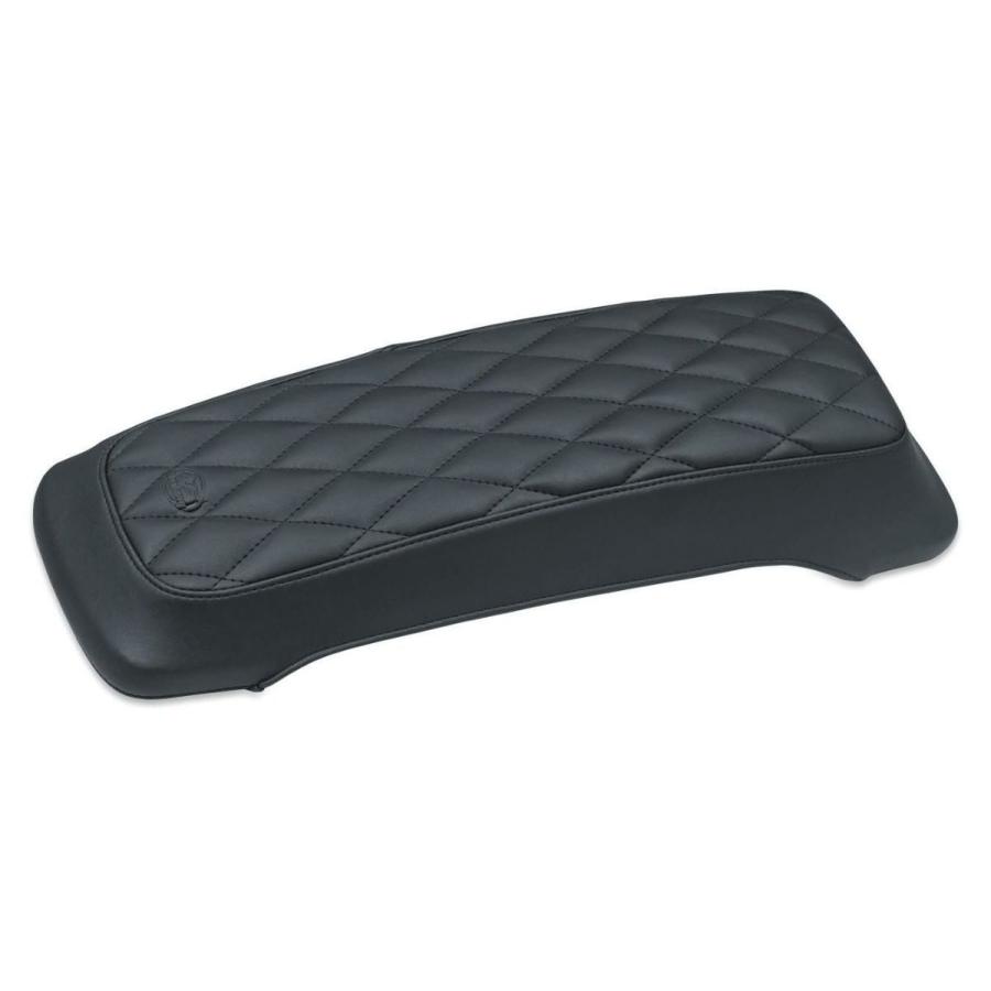 マスタング 77636 サドルバッグ リッドカバー ダイアモンドステッチ