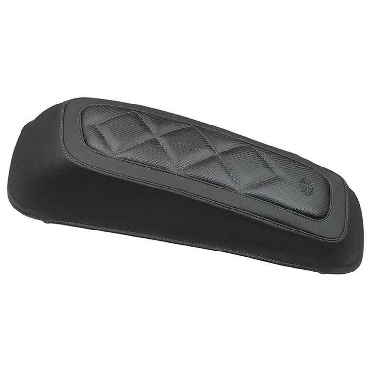 マスタング 77643 サドルバッグ リッドカバー カーボンファイバー