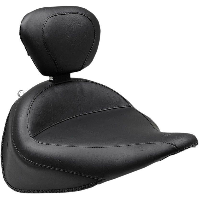 マスタング 79916 Mustang ビンテージ ワイドソロシート バックレスト付
