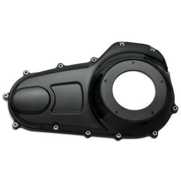Hard Drive ハーレー・ツーリング用ナロープロファイル・アウタープライマリーカバー サテンブラック
