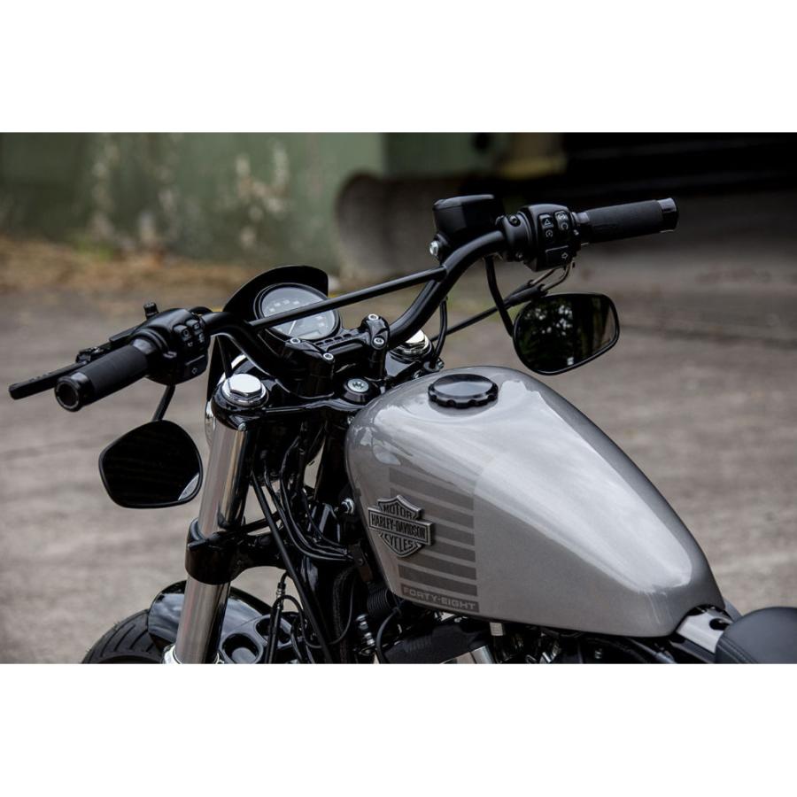 Ricks Motorcycles Good Guys ハーレー グリップセット（ケーブルスロットル用）ブラック