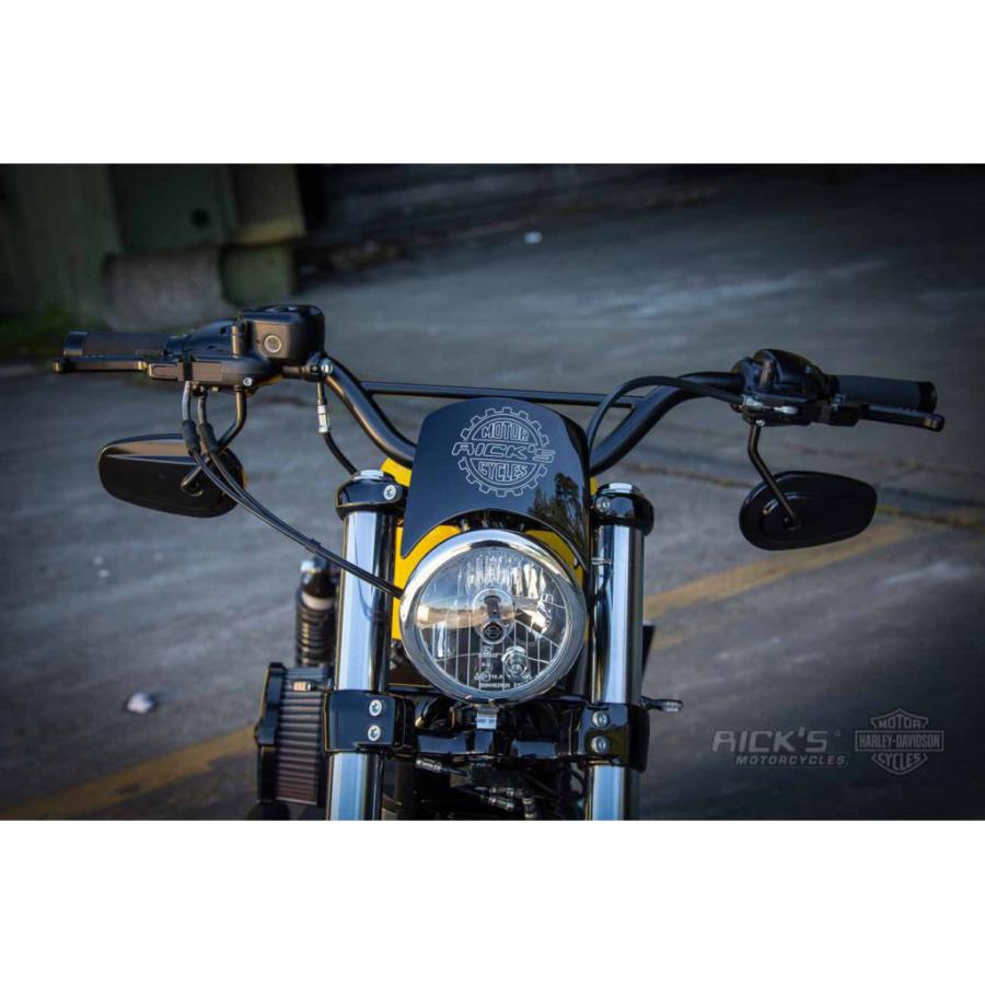 Ricks Motorcycles Good Guys ハーレー グリップセット（ケーブルスロットル用）ブラック