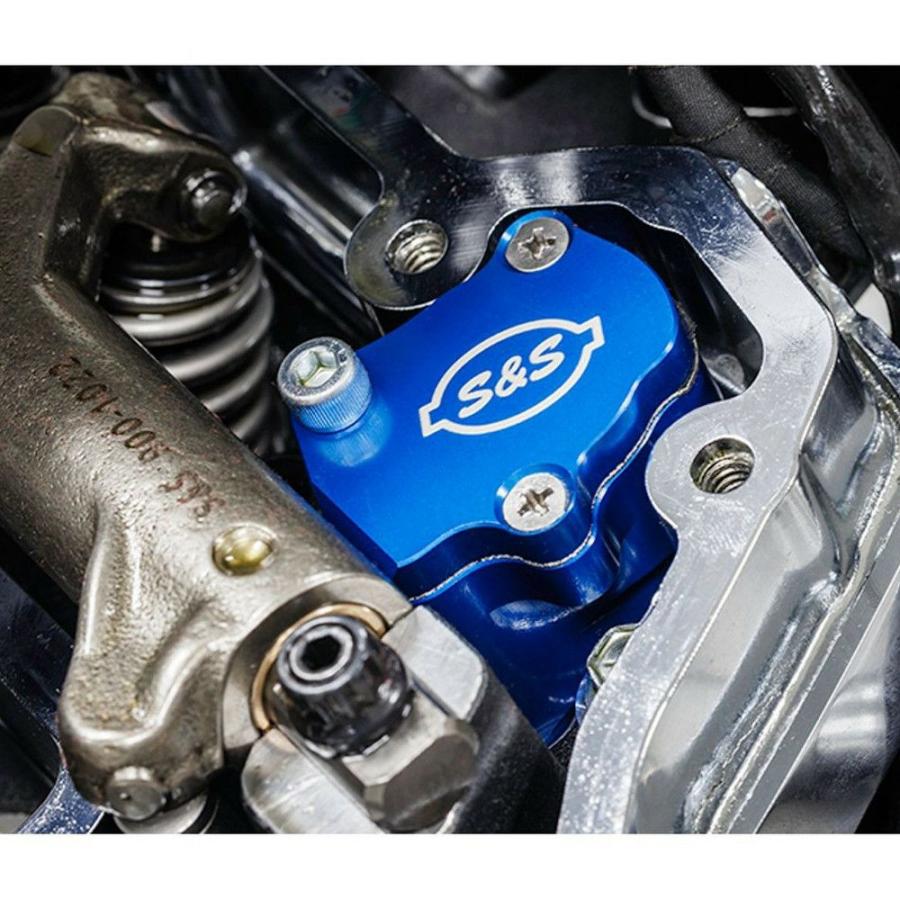 ハーレー M8用 ビレットシリンダーヘッドブリーザーキット S&S : HD