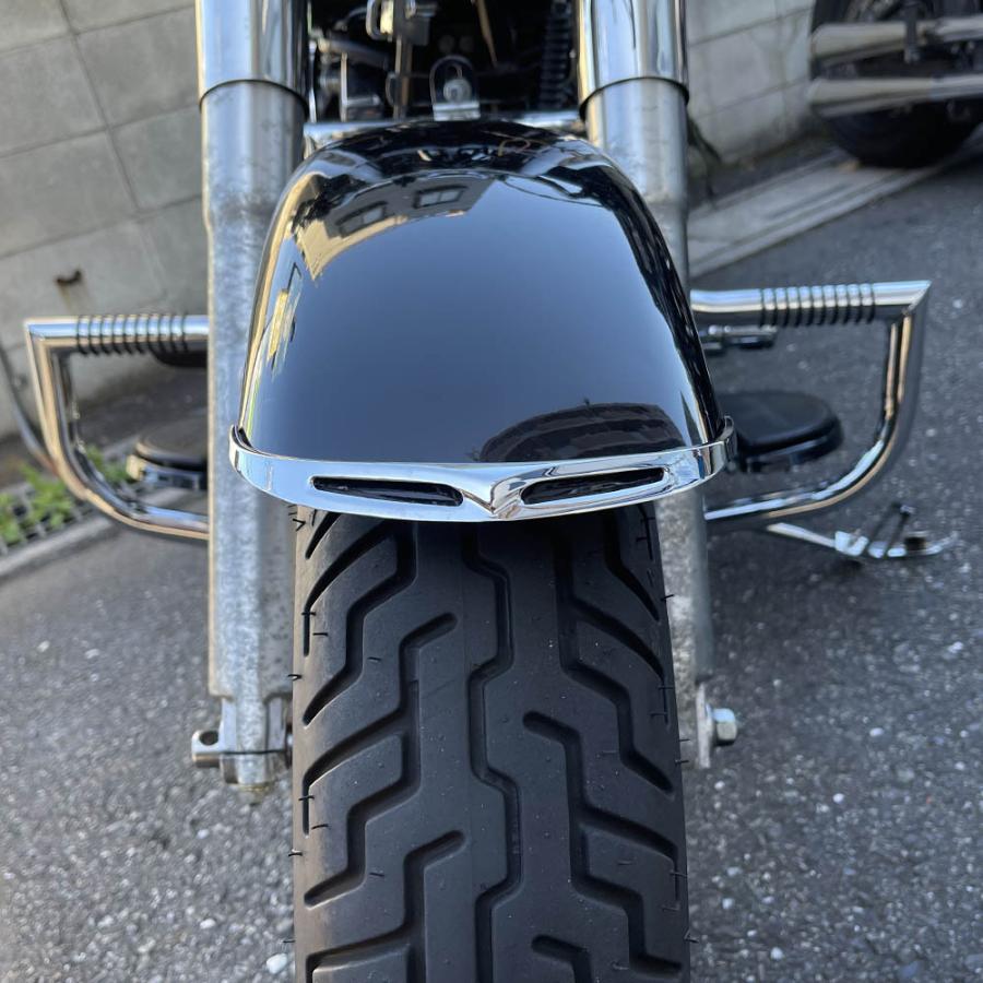 クリアキン 9013 フロントフェンダーチップ 前側 : HD-PARTS ハーレー