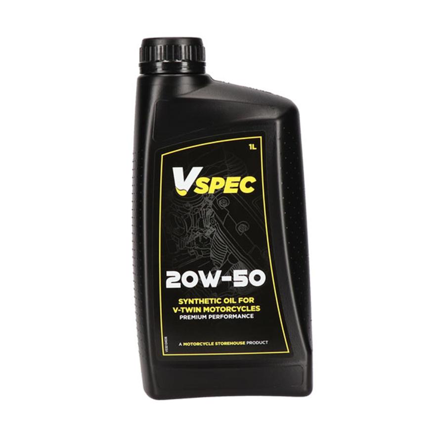 ハーレー用 Vspec 100%化学合成 エンジンオイル 20W-50 1L : HD-PARTS
