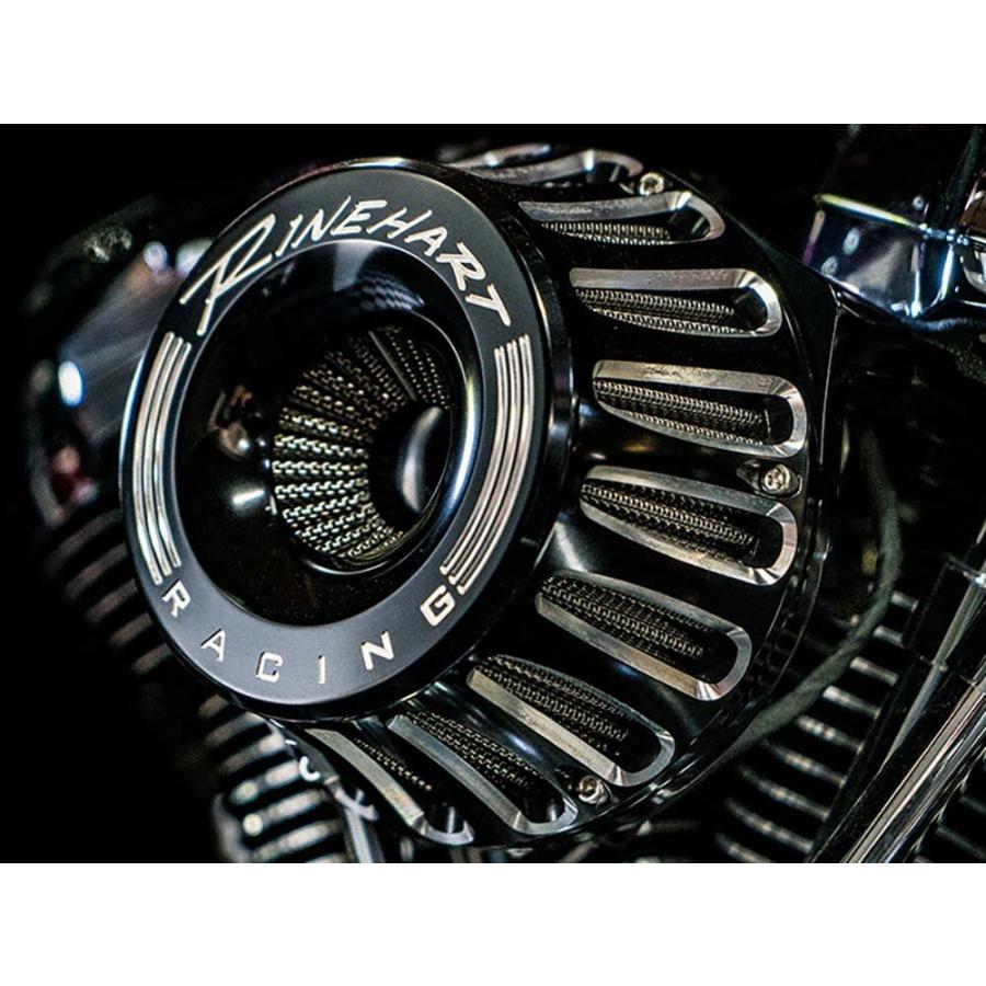 ラインハート 910-0102 MOTO SERIES INVERTED エアクリーナー ブラック