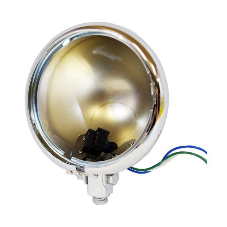 ハーレー ヘッドライト 5-3/4インチ クローム : HD-PARTS ハーレー