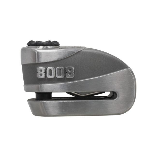 ABUS GRANIT 8008 DETECTO XPLUS アラーム付防犯ブレーキディスクロック (グレー)_1