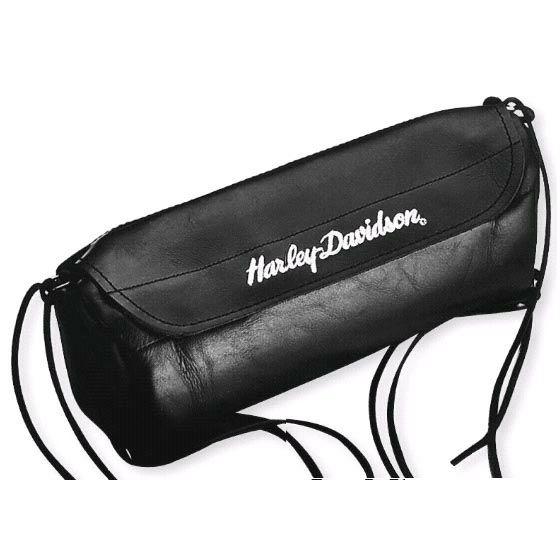 ハーレー純正 ソフトレザー・ハンドルバー&フォークバッグ 91773-85