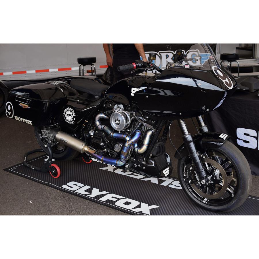 レースピット・フロアマット SLYFOX : HD-PARTS ハーレーパーツ