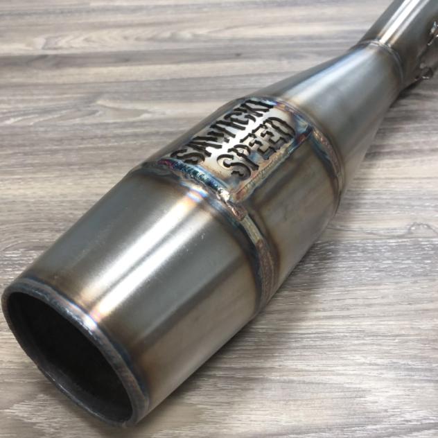 SAWICKI 930-01220 ショーティー・2in1フルエキゾーストマフラー