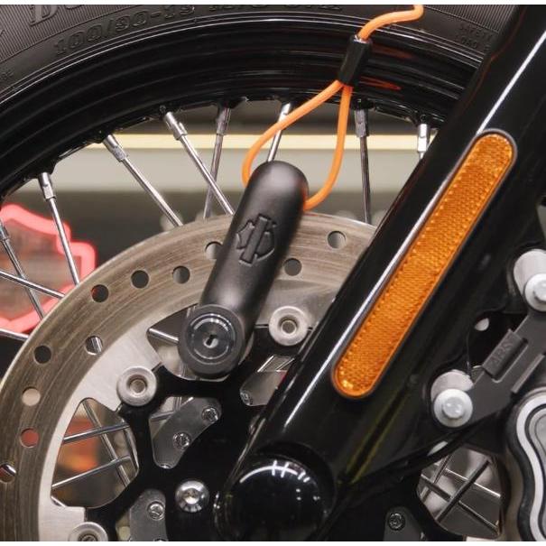 【F】 ハーレー ダビッドソン H-D ディスクブレーキ ロック＆リマインダー