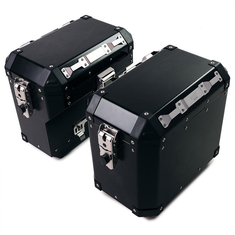 ハーレー Pan America ATLASアルミサイドパニア/サブフレームセット(47L/41L) ブラック UNIT GARAGE_4
