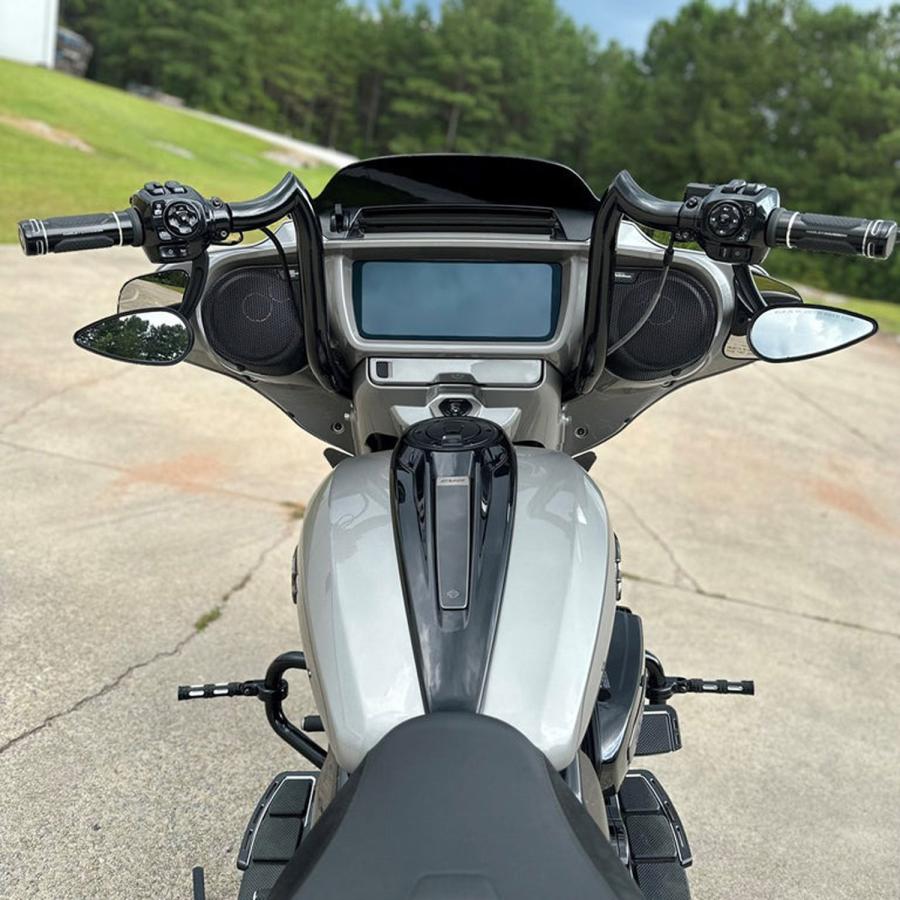 KST Kustoms BISON BAGGER 1.5インチ径 ハンドルバー 12インチ (グロスブラック) ストリートグライド : HD ...