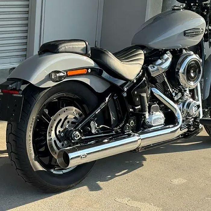 値下げ！車検対応ベルズパフォーマンス　マフラー ベルズパフォーマンスマフラー JMCA車検対応 (クローム/ラウンド) 2025