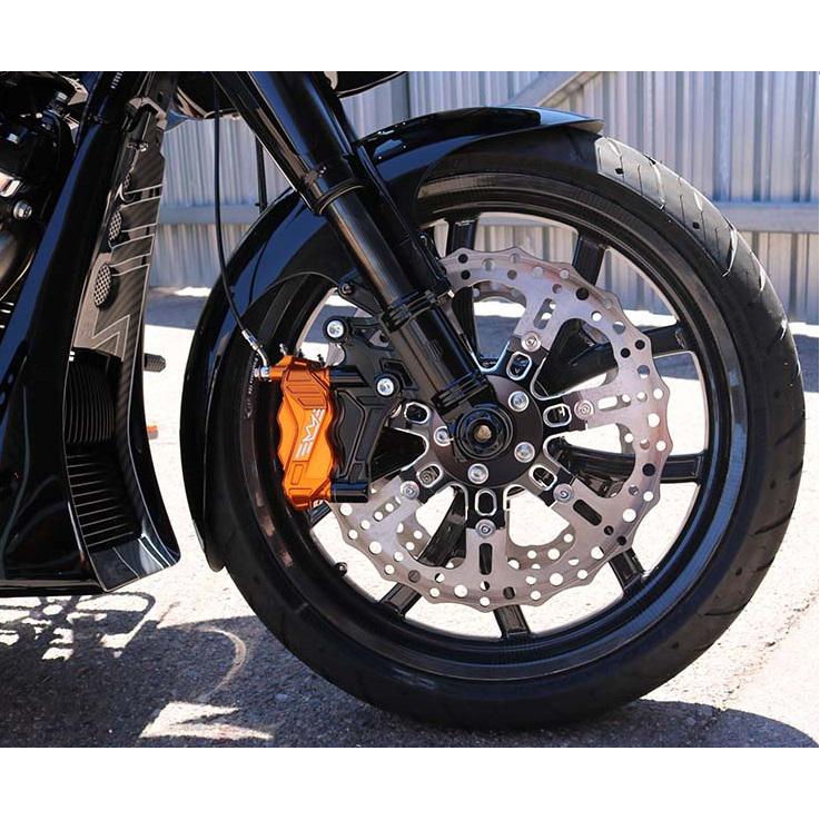 Paul Yaffe CAFE-21-14L-S-B 喫茶店・向こう正面どろ除け 21in用 黒いこと鉤括弧 2014〜 ツーリング、トライク