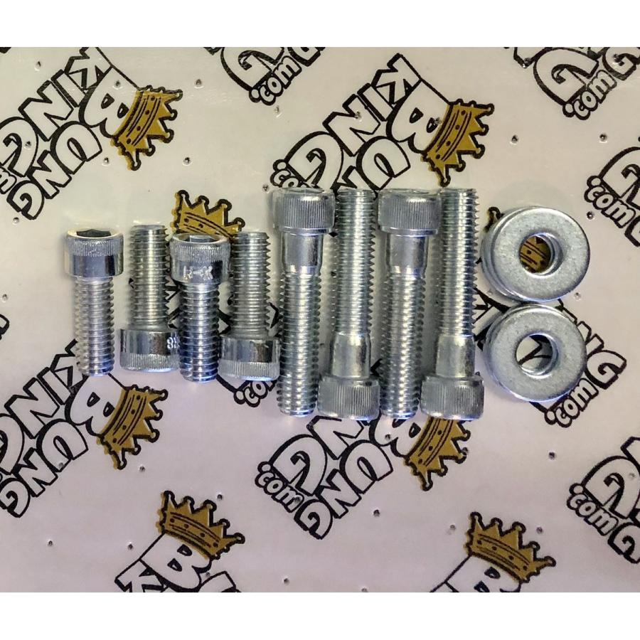 BUNG KING M8ソフテイル クラッシュバー補修用ハードウエア : HD-PARTS 