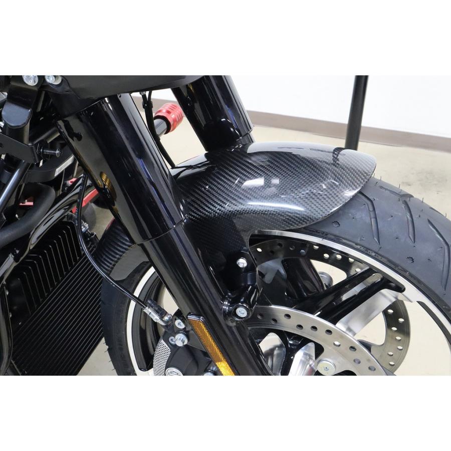 SPEEDRA ツーリング ドライカーボン ショートフロントフェンダー (綾
